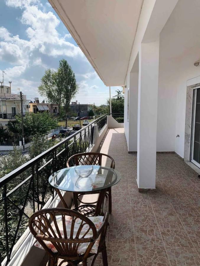 Dimitra House Entire Apartment With Balcony And View Pherrai Exterior photo