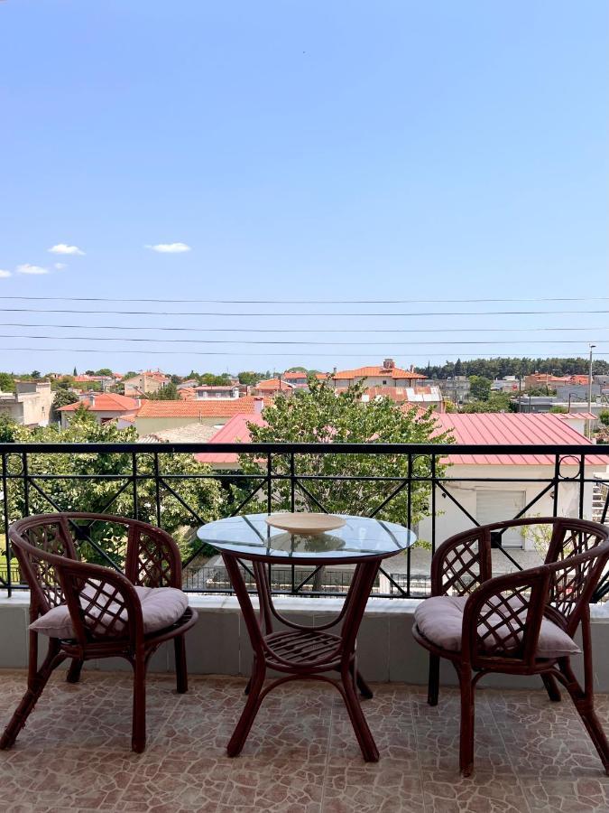 Dimitra House Entire Apartment With Balcony And View Pherrai Exterior photo