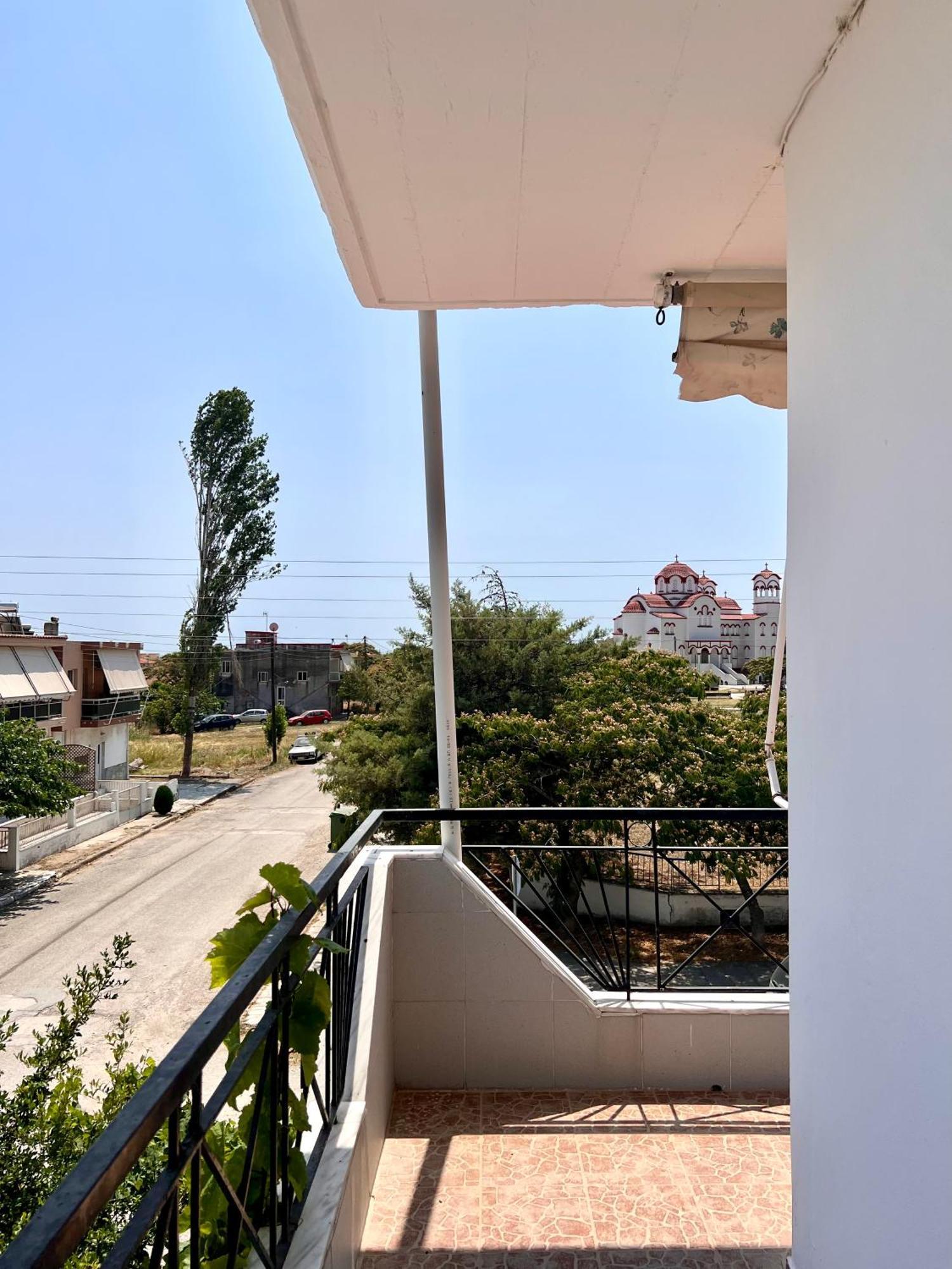 Dimitra House Entire Apartment With Balcony And View Pherrai Exterior photo