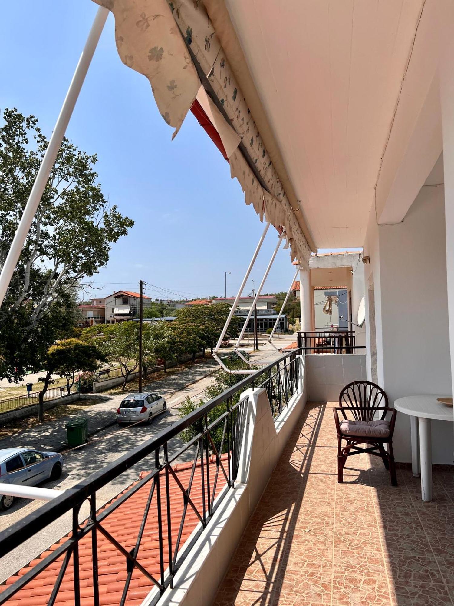 Dimitra House Entire Apartment With Balcony And View Pherrai Exterior photo